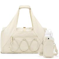 Gym Bag for Women, Lightweight Duffel with Shoe Compartment, Weekender with Wet Pocket, Organizer Storage Workout Yoga Tote,...