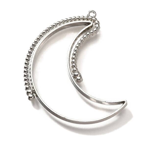 Alloy Open Back Bezel Pendants