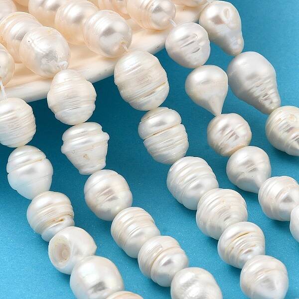 Natural Cultured Freshwater Pearl Beads Strands