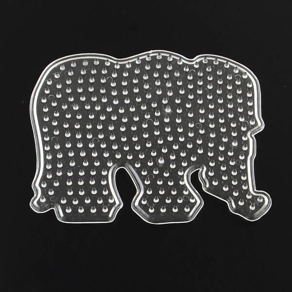 Elephant ABC Plastic Pegboards used for 5x5mm DIY Fuse Beads