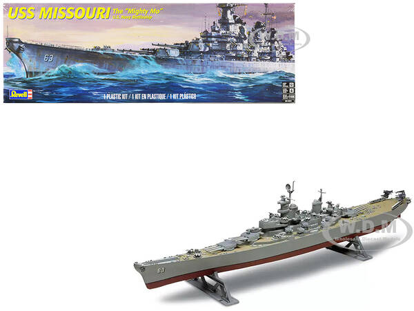 Level 4 Model Kit USS Missouri Battleship \