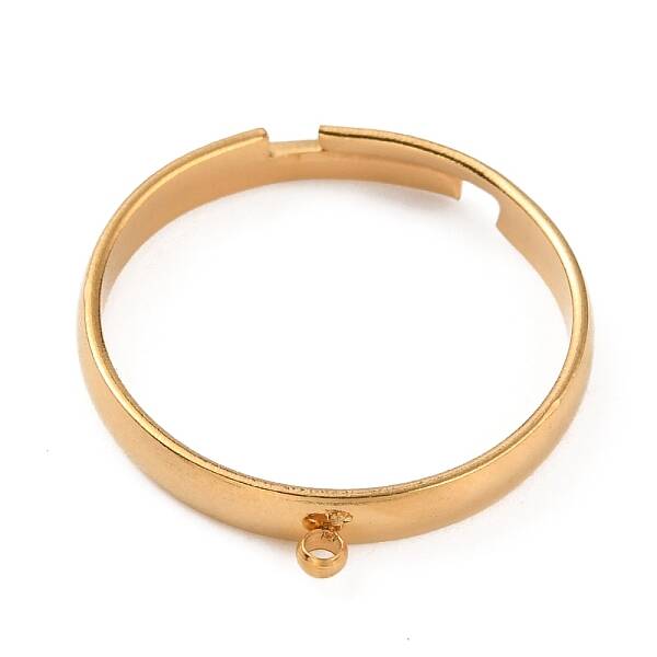 Adjustable 304 Stainless Steel Finger Ring Settings
