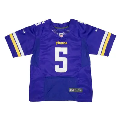 NIKE NFL Minnesota Vikings Bridgewater Mens Jersey Purple USA V-Neck M