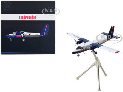 De Havilland DHC-6-300 Commercial Aircraft with Flaps Down \