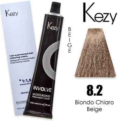 Kezy Involve Color 100 Ml Biondo Chiaro Beige 8.2