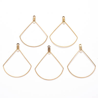 PVD Vacuum Plating 304 Stainless Steel Wire Pendants