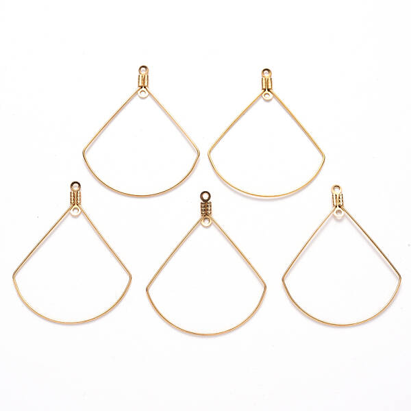 PVD Vacuum Plating 304 Stainless Steel Wire Pendants