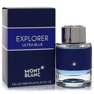 Mont Blanc Explorer Ultra Blue Cologne for Men - Eau de Parfum Spray 2.0 oz