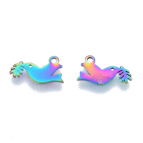 Ion Plating(IP) 201 Stainless Steel Charms