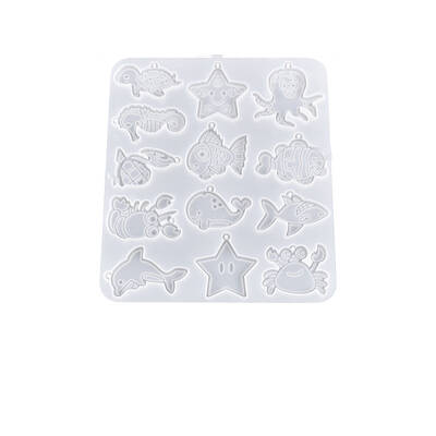 DIY Sea Animals Pendant Silicone Molds