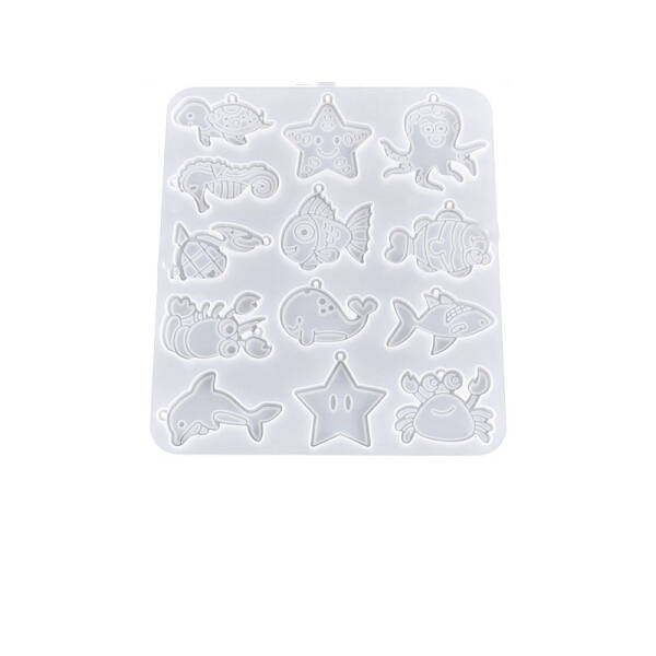 DIY Sea Animals Pendant Silicone Molds