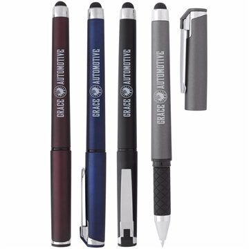 300 Customized Cali Stylus RABS Pen - Gel Ink & Recycled