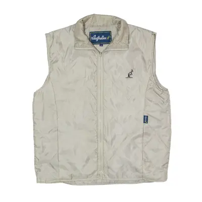 AUSTRALIAN Lightweight Grey Quilted Gilet M