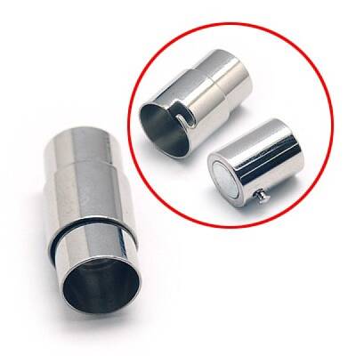 Tarnish Resistant 304 Stainless Steel Locking Tube Magnetic Clasps