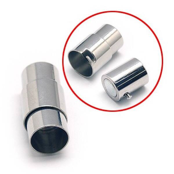 Tarnish Resistant 304 Stainless Steel Locking Tube Magnetic Clasps