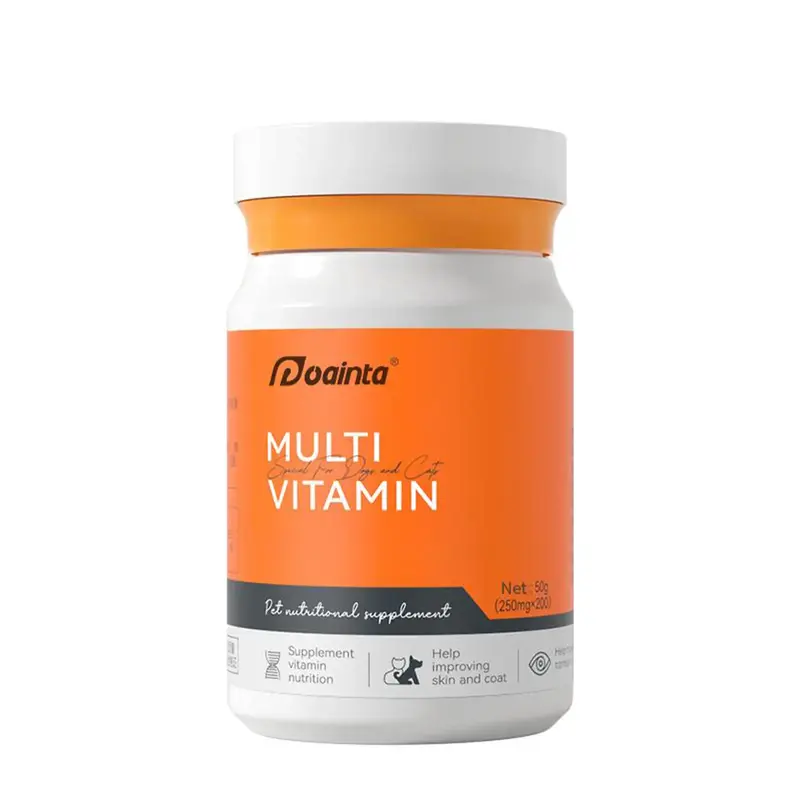 Puainta Multivitamin 12-In-1 Advance Skin Health And Glossy Coat Chews Promotes Healthy Skin, Fur, Body Development, and Mai...