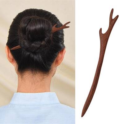 Swartizia Spp Wood Hair Sticks