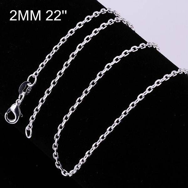 Brass Cable Chain Fine Necklaces