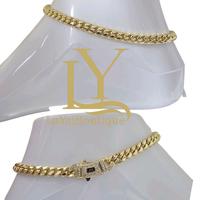 LaYaiBoutique #1196 Anklets Mónaco Oro Laminado 14k