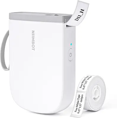 Niimbot D11-H Label Maker with Tape, Portable Wireless Connection Label Printer, Multiple Templates for Office and Home Organ...