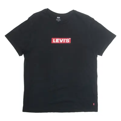 LEVI'S Mens T-Shirt Black M