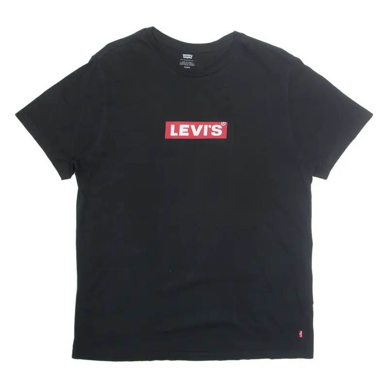 LEVI'S Mens T-Shirt Black M