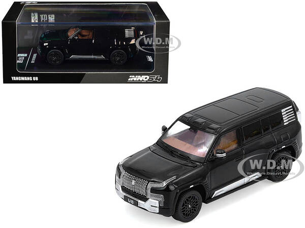 Yangwang U8 Black 1/64 Diecast Model Car by Inno Models