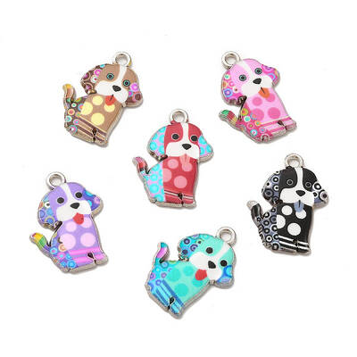 Alloy Enamel Pandants