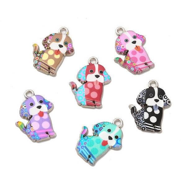 Alloy Enamel Pandants