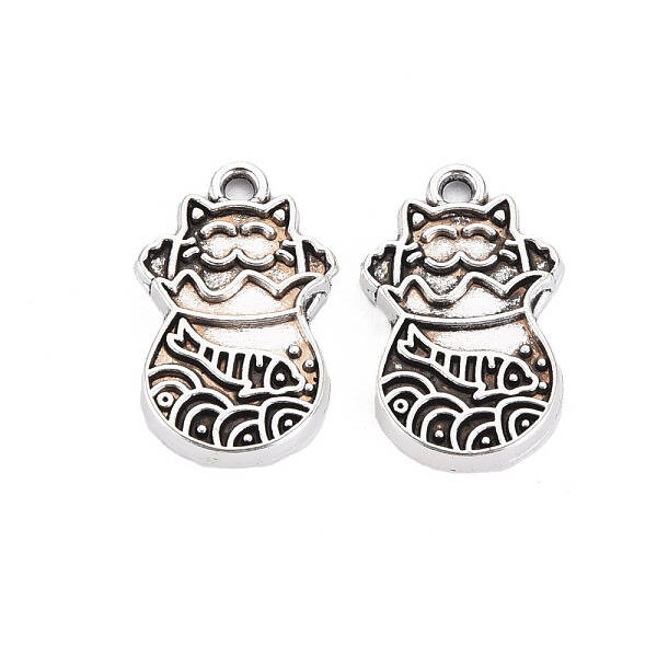 Tibetan Style Alloy Pendant Enamel Settings