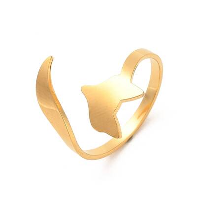 304 Stainless Steel Open Cuff Rings