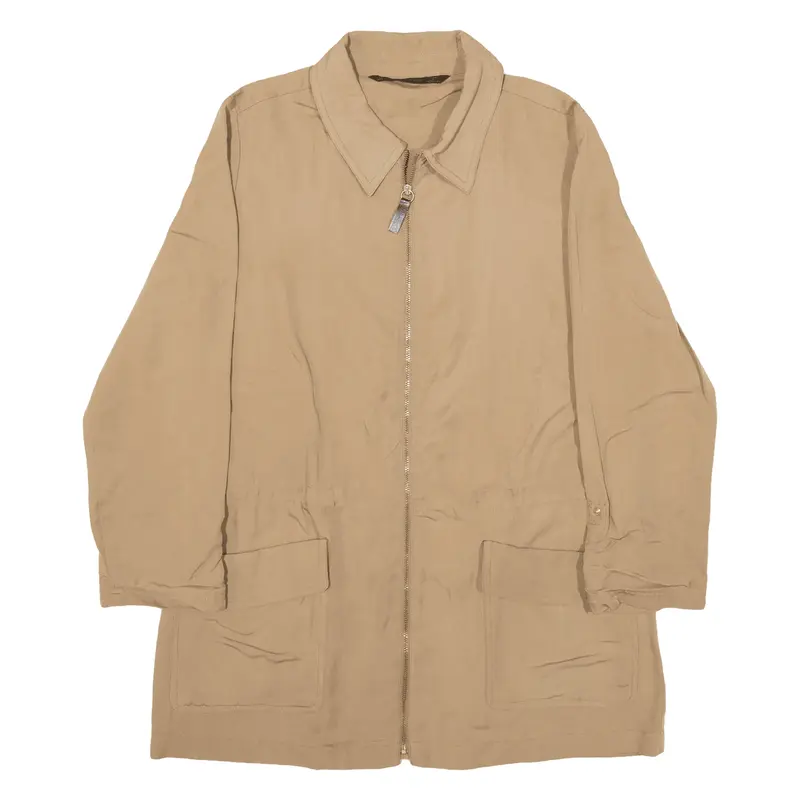 ZARA BASIC Jacket Beige Womens S