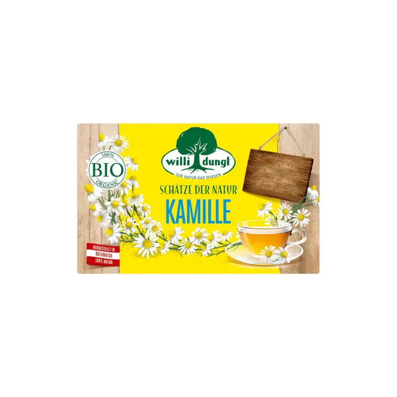Willi Dungl Organic Chamomile Herbal Tea, 30 G