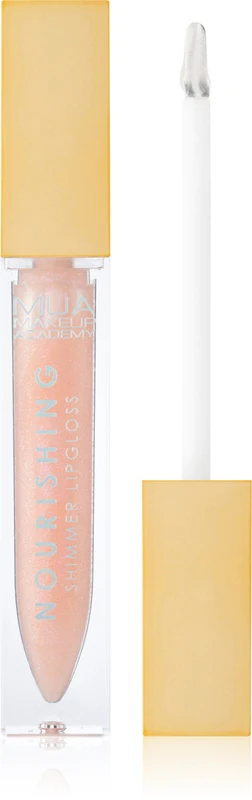 MUA Makeup Academy Virtual Glow nourishing lip gloss for una Bright Shine Color IRL 6.5ml