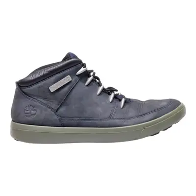 TIMBERLAND High Top Trainers Blue Leather Womens UK 8