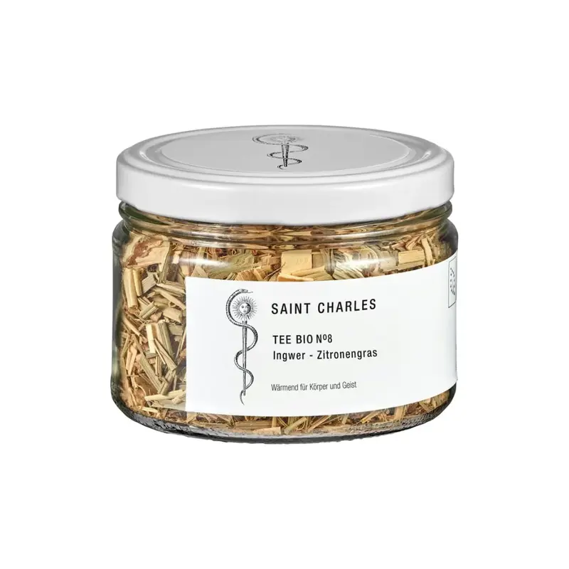 Saint charles Organic Herbal Tea n°8 - Ginger & Lemongrass, 80 g