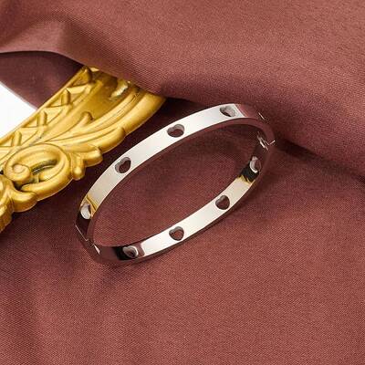 Hollow Stainless Steel Bracelets for Women
