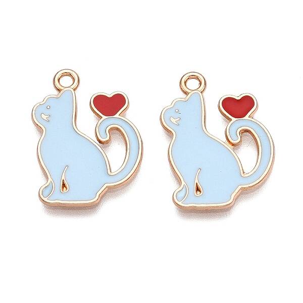 Alloy Enamel Pendants