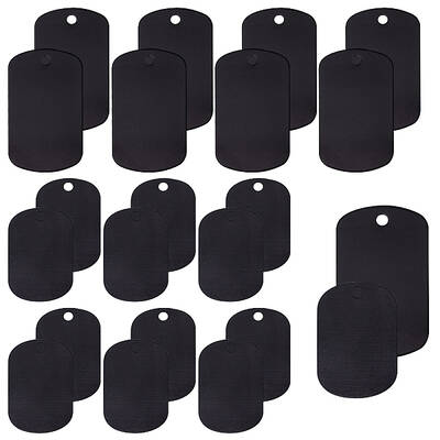 30Pcs 2 Style Aluminum Pendants