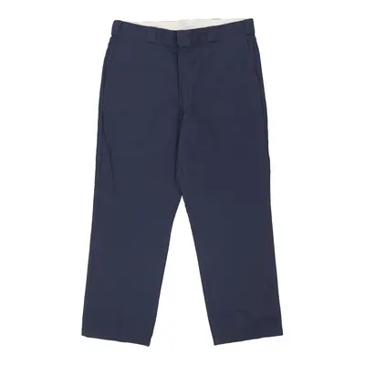 Dickies Trousers - 37W 30L Navy Cotton