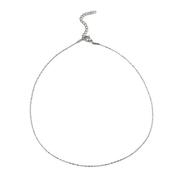 Non-Tarnish 10Pcs 304 Stainless Steel Serpentine Chain Necklaces Set