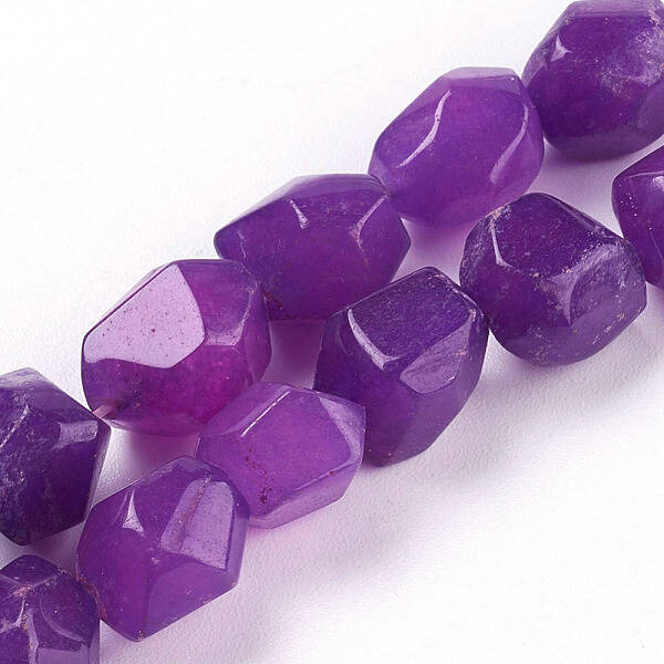 Natural White Jade Beads Strands