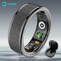 COLMI COLMI Smart Ring, Multifunctional Fashionable Smart Ring with Built-in Battery, Waterproof Sports Ring with Multi-sport...
