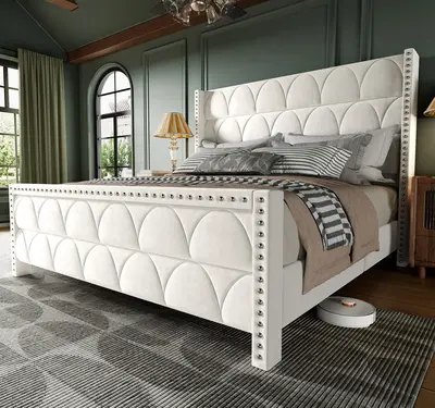 King Size Bed Frame with 56\