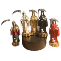 5.5 inch Santa Muerte Statue  - Unique Decor for Home, Office, or Car - Unique Style Religious Ornament