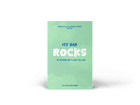 Viral Fathers Day Gift My Dad Rocks! 101 Reasons Why I Love You, Dad: Guided Fill In The Blank Journal Keepsake - The Perfect...