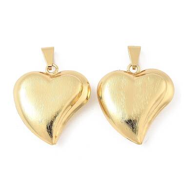 Heart Brass Pendants