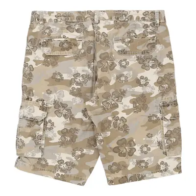 Sorbino Floral Cargo Trousers - 34W 12L Beige Cotton