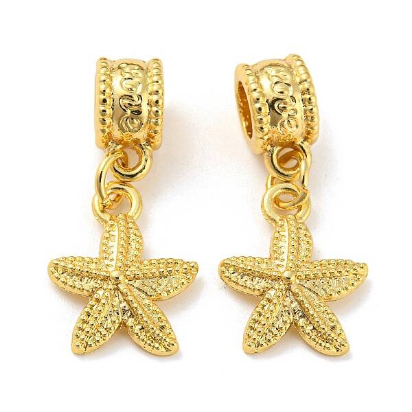 Tibetan Style Alloy European Dangle Charms