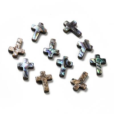 Natural Paua Shell Beads